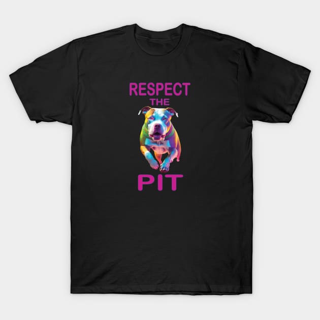 Respect the Pit T-Shirt by Wickedcartoons